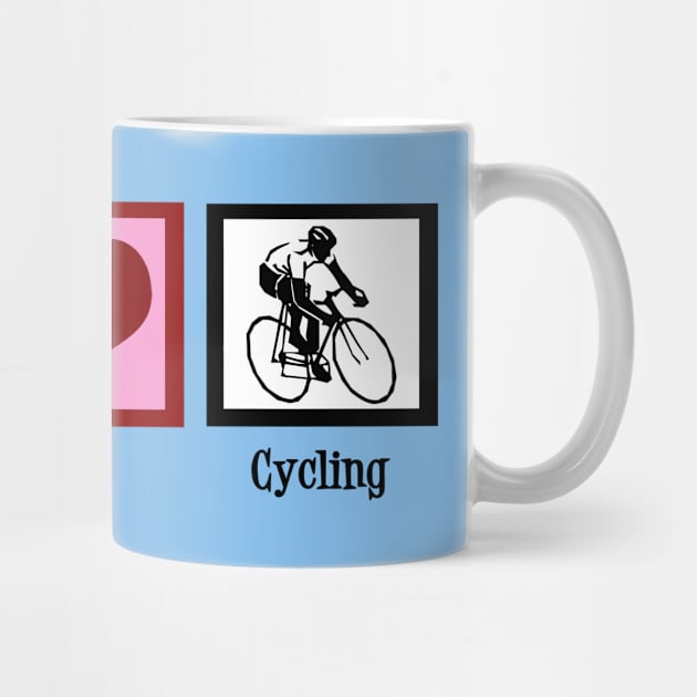 Peace Love Cycling by epiclovedesigns